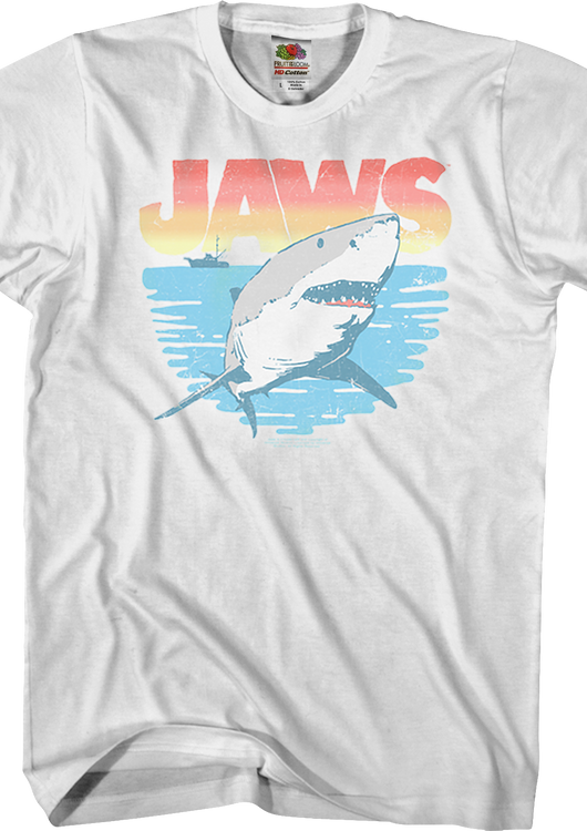 Trevco Great White Jaws T-Shirt - main product image