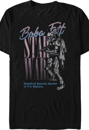Greatest Bounty Hunter Boba Fett Star Wars T-Shirt