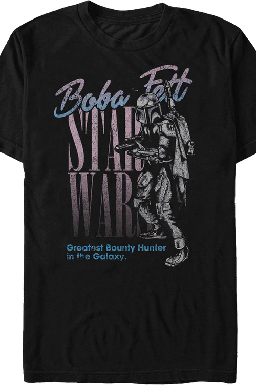 Greatest Bounty Hunter Boba Fett Star Wars T-Shirtmain product image