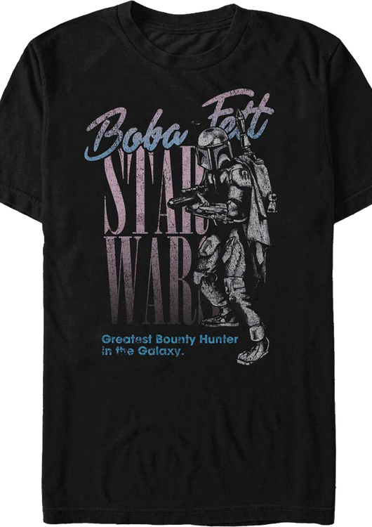 Greatest Bounty Hunter Boba Fett Star Wars T-Shirt - main product image