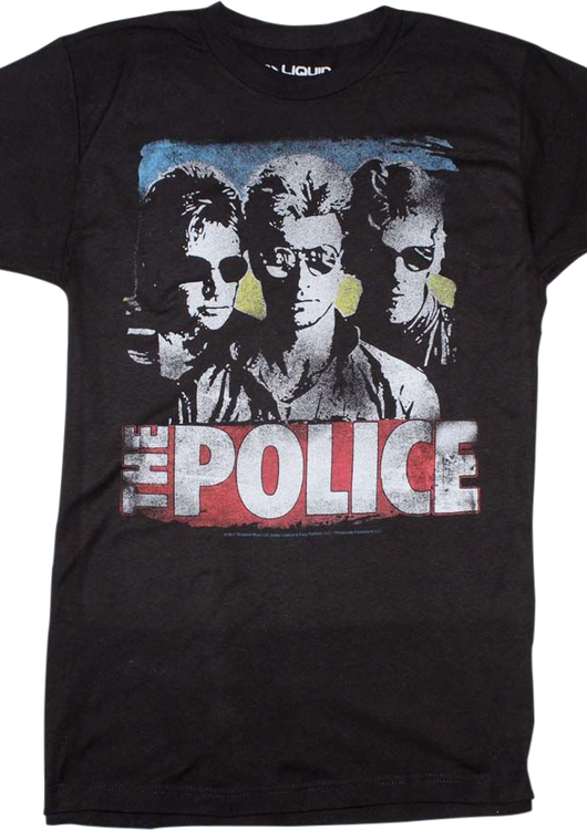 Greatest Hits The Police T-Shirt - main product image