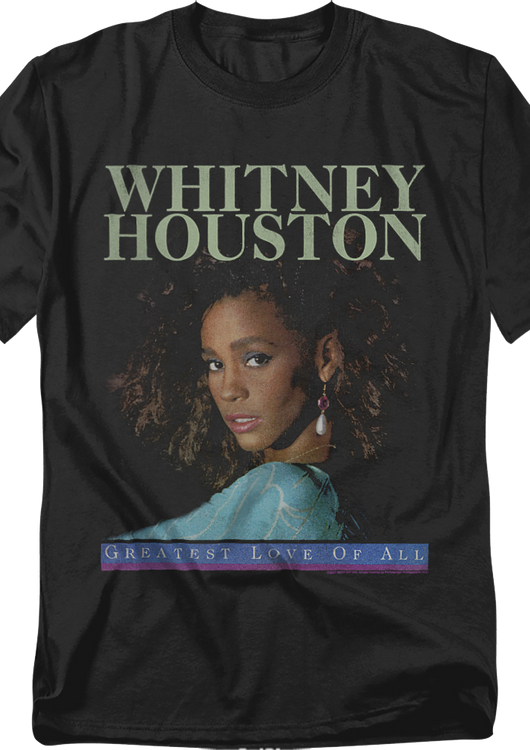 Greatest Love Of All Whitney Houston T-Shirt - main product image