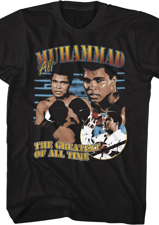 Greatest Of All Time Collage Muhammad Ali T-Shirt - main product image