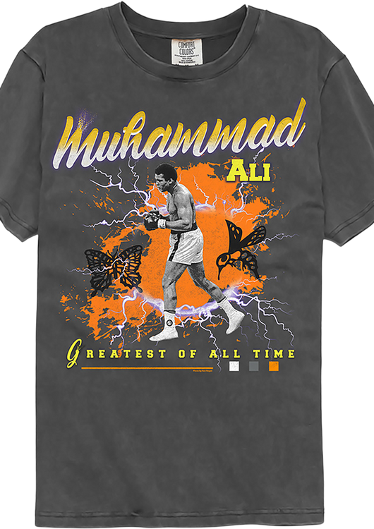 Greatest Of All Time Muhammad Ali Comfort Colors Brand T-Shirt - main product image