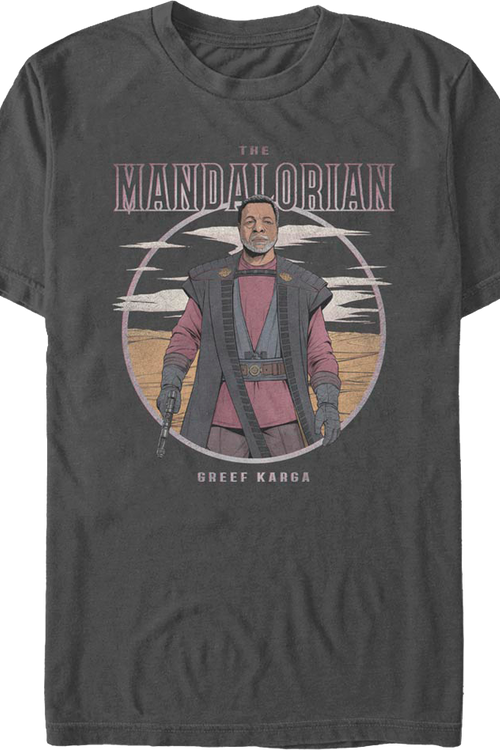 Greef Karga Illustration The Mandalorian Star Wars T-Shirtmain product image