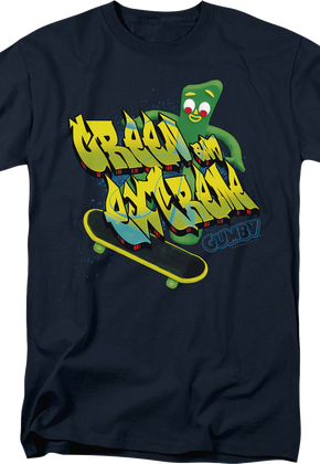 Green And Extreme Gumby T-Shirt