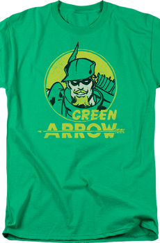 Green Arrow Circle DC Comics T-Shirt