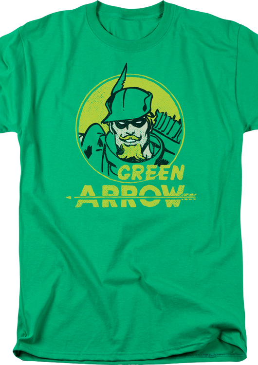 Green Arrow Circle DC Comics T-Shirt - main product image