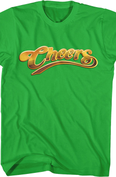 Green Classic Logo Cheers T-Shirt