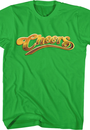 Green Classic Logo Cheers T-Shirt