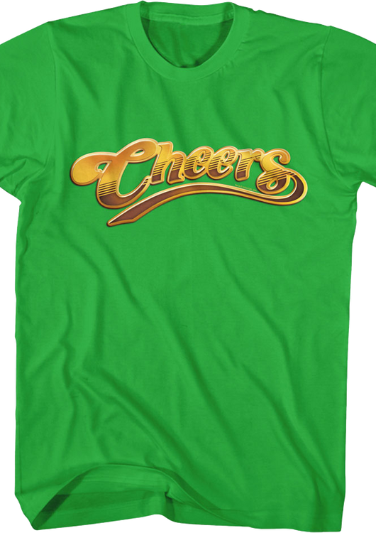 Green Classic Logo Cheers T-Shirt - main product image