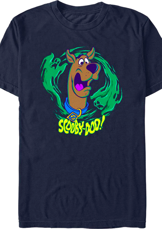 Green Ghosts Scooby-Doo T-Shirt - main product image