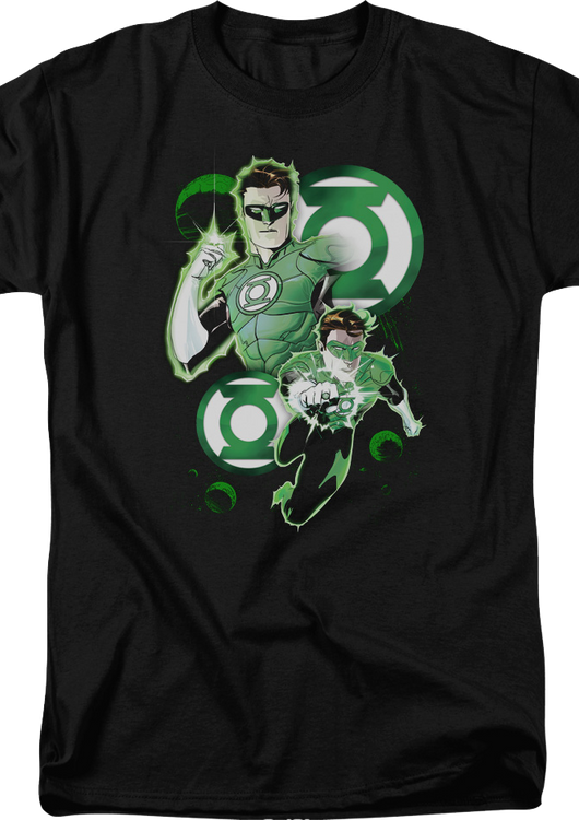 Green Lantern Collage DC Comics T-Shirt - main product image