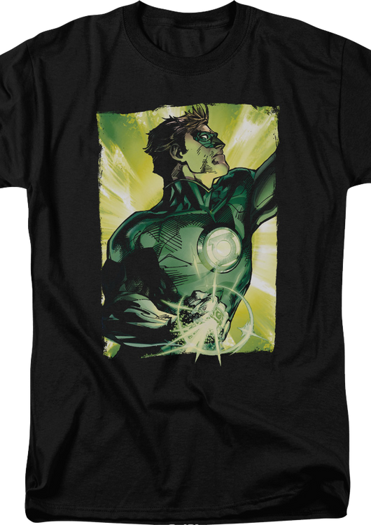 Green Lantern Light Of Ring DC Comics T-Shirt - main product image