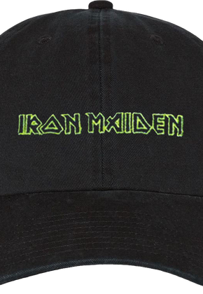 Green Logo Iron Maiden Dad Hat