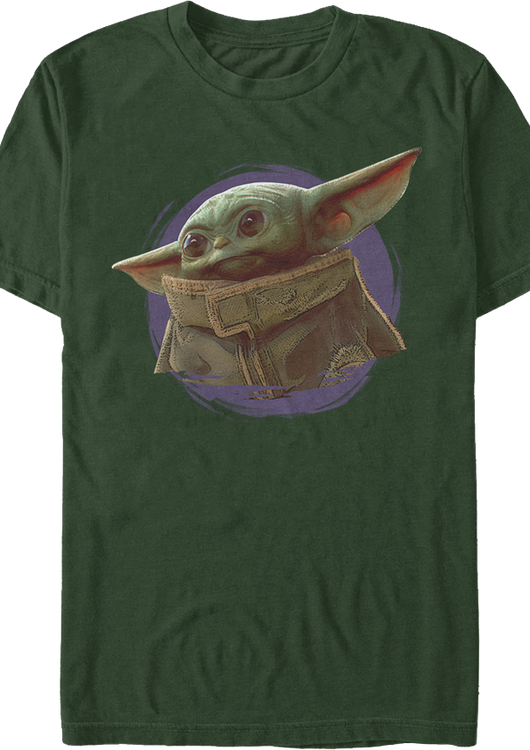Green Mandalorian The Child Star Wars T-Shirt - main product image