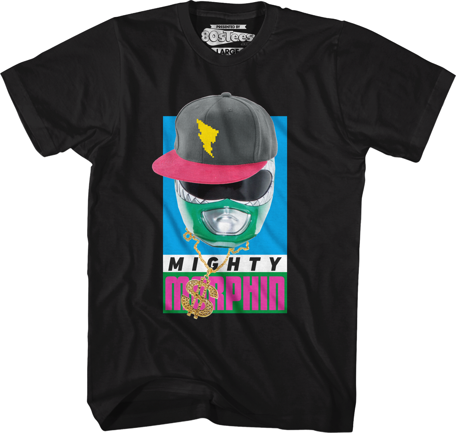 Bling Ranger Green Ranger Bling Mighty Morphin Power Rangers T-Shirt