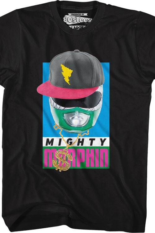 Green Ranger Bling Mighty Morphin Power Rangers T-Shirtmain product image