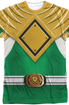 Green Ranger Sublimation Costume Shirt