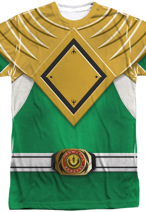 Green Ranger Sublimation Costume Shirt