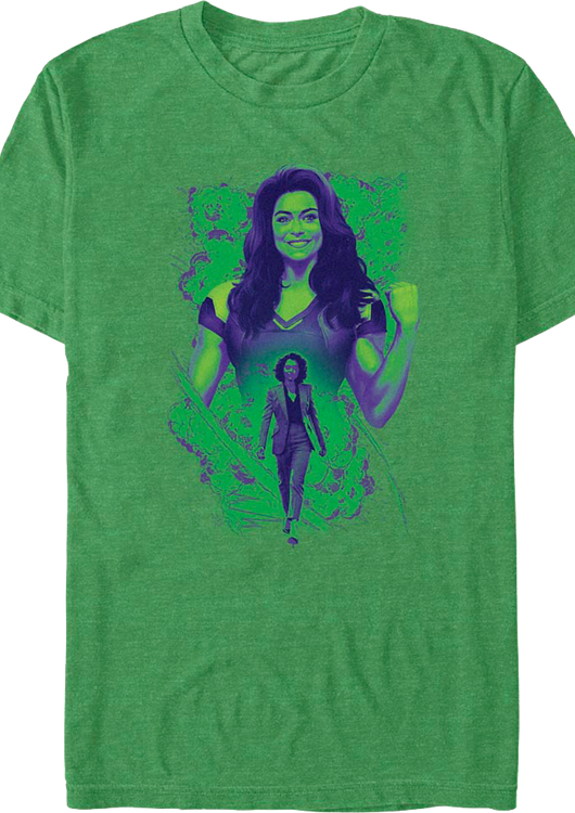 Green She-Hulk Marvel Comics T-Shirt - main product image