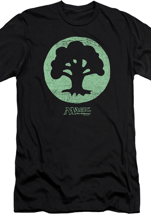 Green Symbol Magic The Gathering T-Shirt - main product image