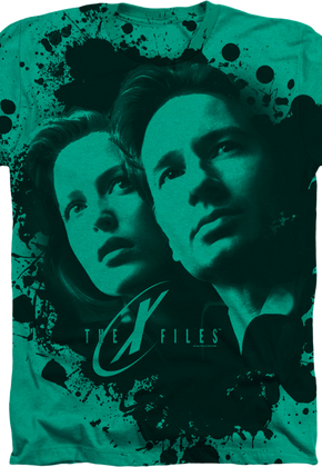Green X-Files T-Shirt