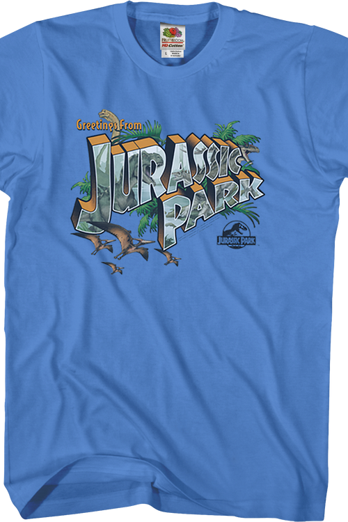Greetings From Jurassic Park T-Shirtmain product image