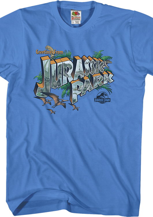 Greetings From Jurassic Park T-Shirt - main product image