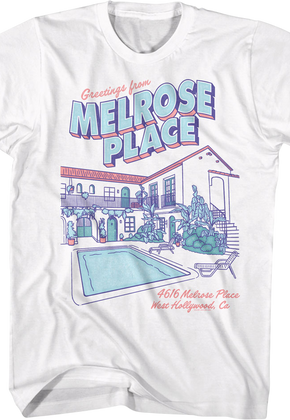 Greetings from Melrose Place T-Shirt