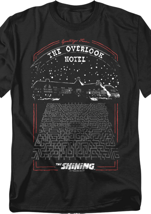 Greetings from The Overlook Hotel Shining T-Shirt - main product image