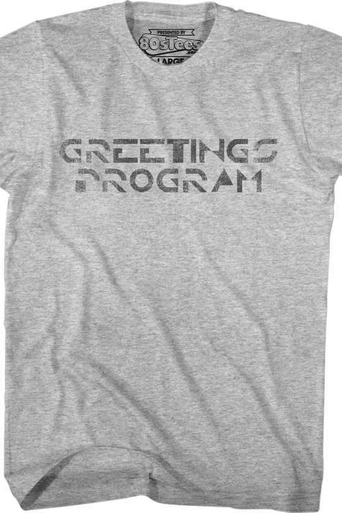 Greetings Program Tron T-Shirt - main product image
