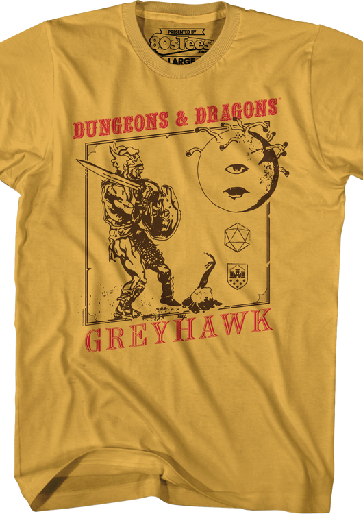 Greyhawk Dungeons & Dragons T-Shirt - main product image
