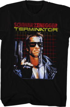 Grid Poster Terminator T-Shirt