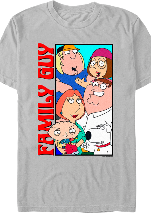 Griffins Portrait Family Guy T-Shirt - main product image
