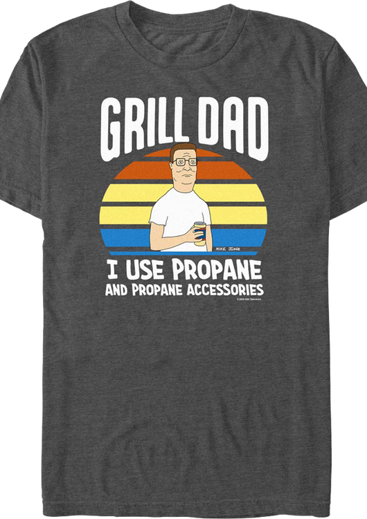 Grill Dad King of the Hill T-Shirt - main product image