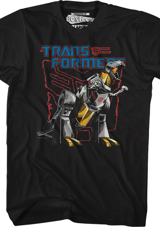 Grimlock Battle Pose Transformers T-Shirt - main product image