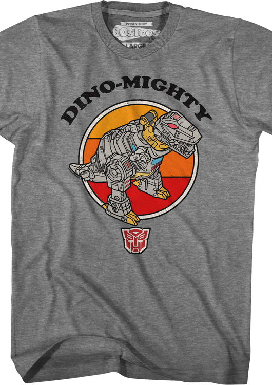 Grimlock Dino-Mighty Transformers T-Shirt - main product image