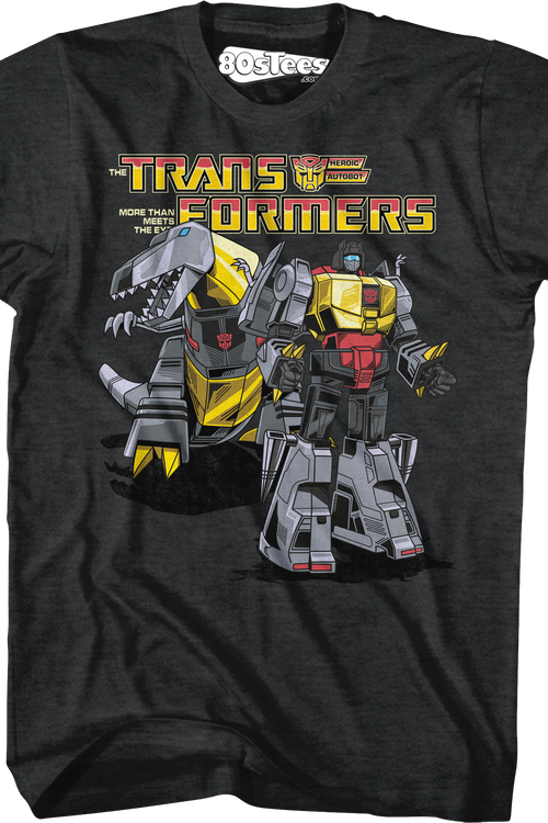 Grimlock Robot And Dino Modes Transformers T-Shirt - main product image