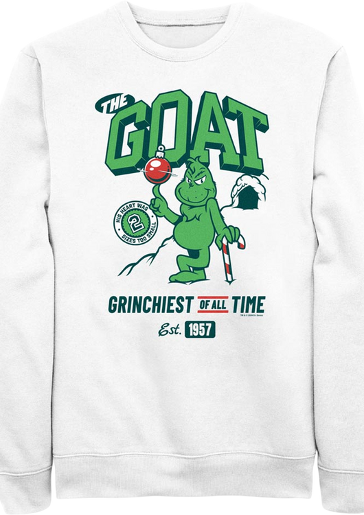 Grinchiest Of All Time Dr. Seuss Sweatshirt - main product image