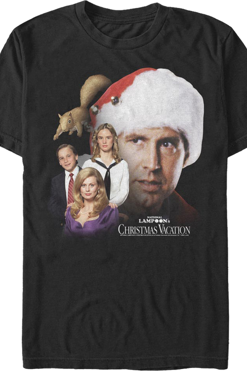 Griswold Collage Christmas Vacation T-Shirtmain product image