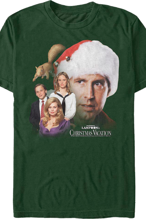 Griswold Collage National Lampoon's Christmas Vacation T-Shirtmain product image