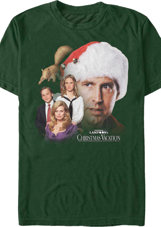 Griswold Collage National Lampoon's Christmas Vacation T-Shirt - main product image