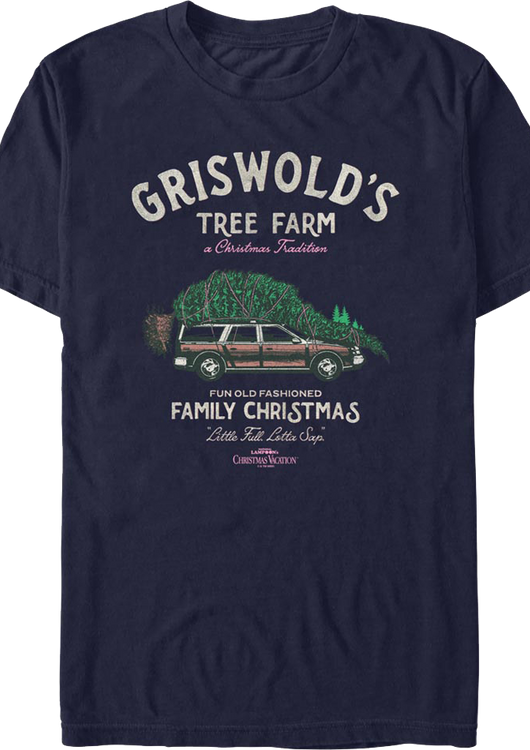 Griswold's Tree Farm Christmas Vacation T-Shirt - main product image