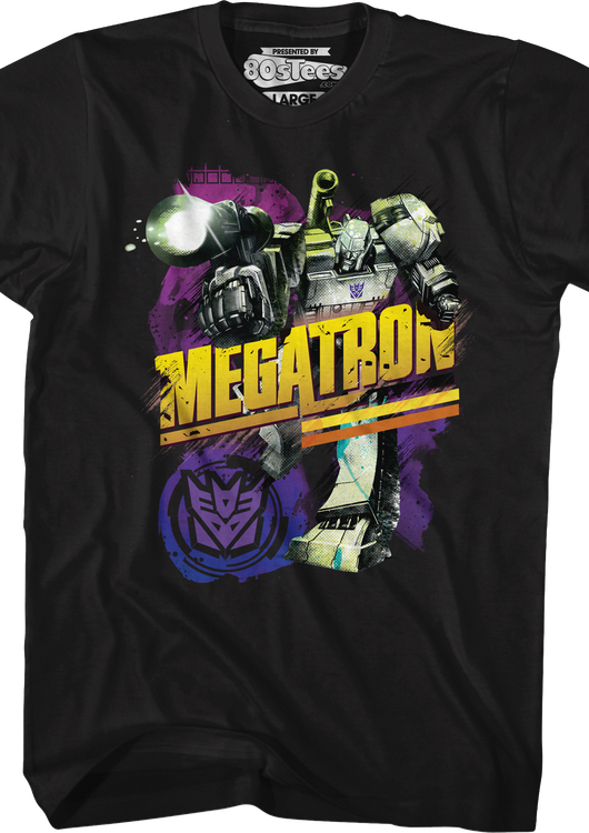 Gritty Megatron Transformers T-Shirt - main product image