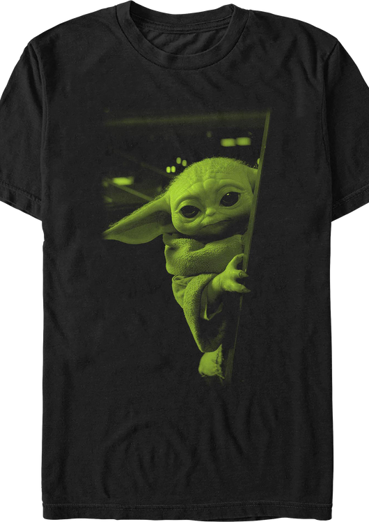 Grogu Peek-A-Boo The Mandalorian Star Wars T-Shirt - main product image