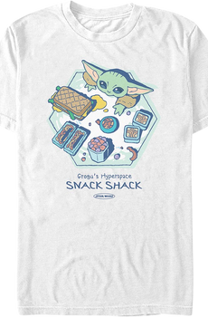 Grogu's Hyperspace Snack Shack Star Wars T-Shirt
