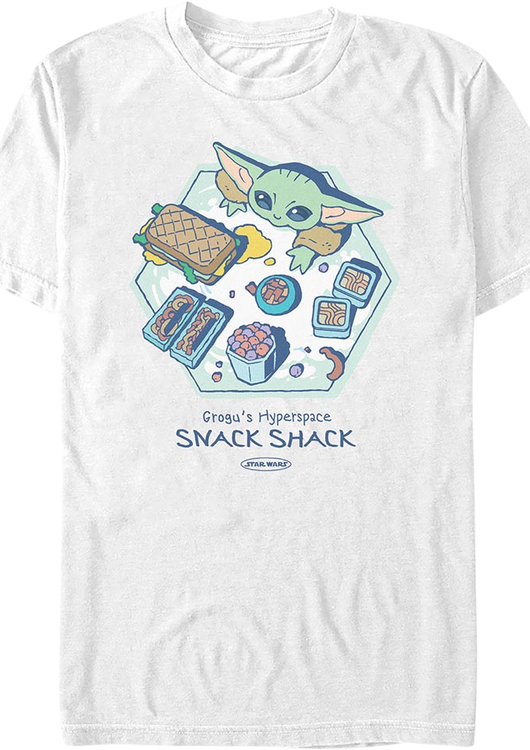 Grogu's Hyperspace Snack Shack Star Wars T-Shirt - main product image