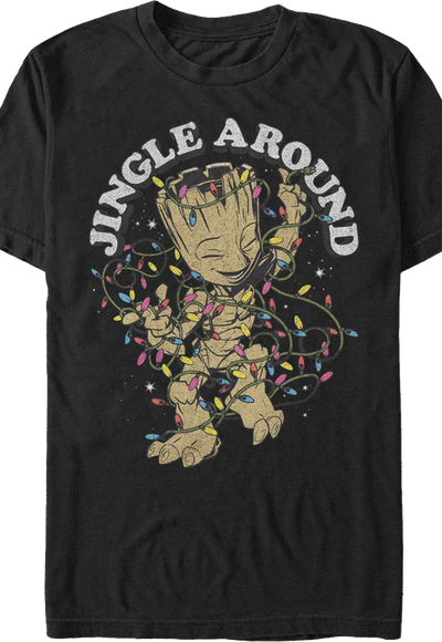 Groot Jingle Around Marvel Comics T-Shirt