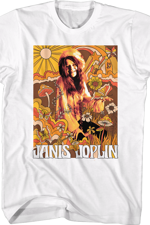 Groovy Drawings Janis Joplin T-Shirtmain product image